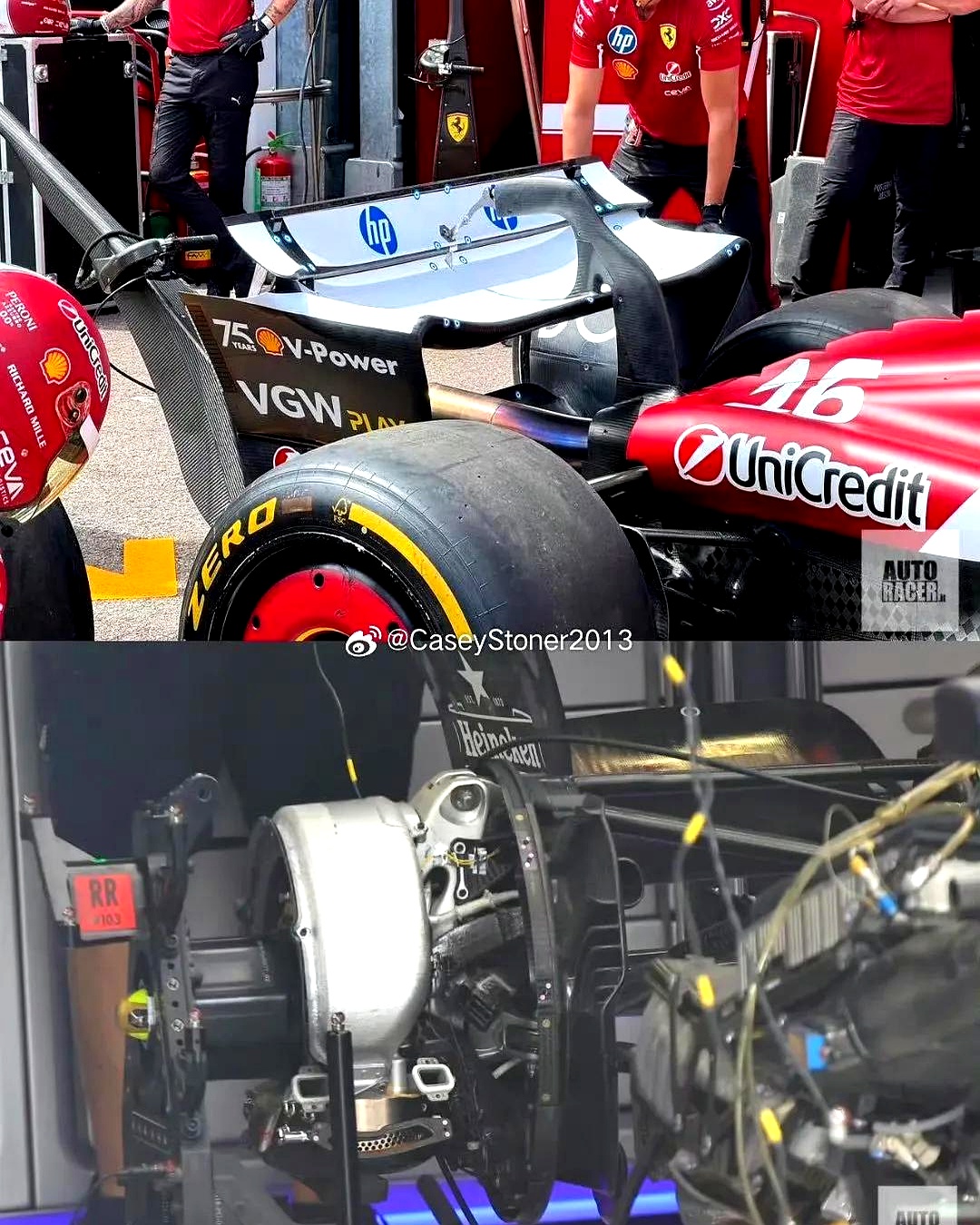 包含迈凯伦险胜法拉利，汉密尔顿关键制胜的词条